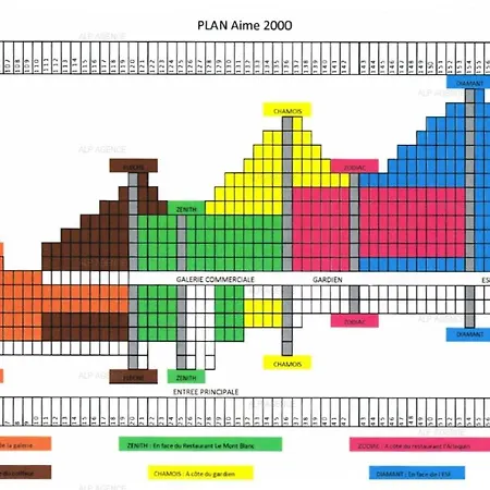 Διαμέρισμα Aime 2000 - 4 Pieces 7/8 Pers - Aime 2000 - Plagne Aime 2000- Wifi Mae-1864